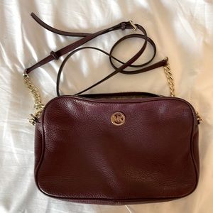 Michael Kors Crossbody Maroon